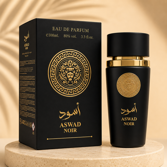 OFERTA 2 PARFUMURI BĂRBĂTEȘTI 100ml - ASWAD AQUA + ASWAD NOIR