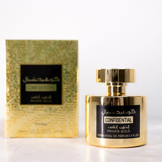 SET 3 PARFUMURI DAMA 100ML - CONFIDENTIAL(PRIVATE GOLD) + HAYATI +KARRI FELICITY