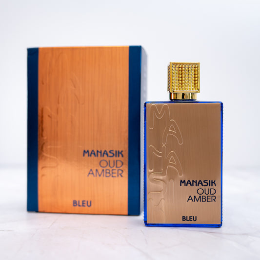 OFERTA 2+1 BLUE AMWAJ, ARABIAN NIGHTS, MANASIK OUD AMBER BLEU (bărbați)