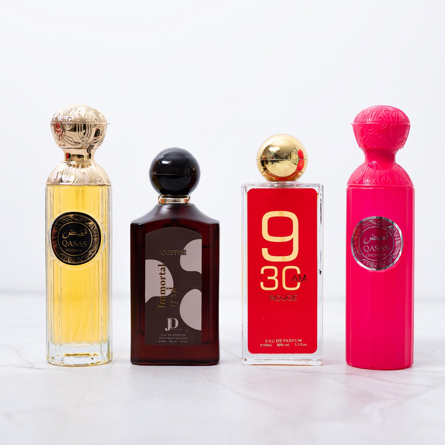 OFERTA 2 + 2 DAMA IMMORTAL COFFEE, QASAS HUDSON, 9 30 ROUGE, QASAS ONLY YOU