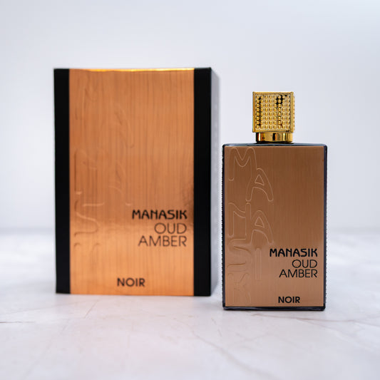 SET 2 PARFUMURI UNISEX - MANASIK AMBER OUD GOLD & NOIR