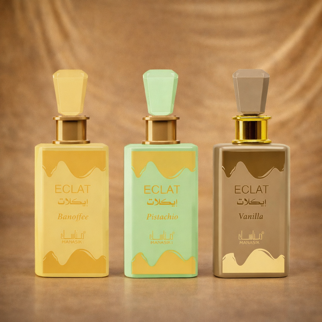 OFERTA 3 PARFUMURI DE DAMA 100ML - ECLAT VANILLA + ECLAT PISTACHIO + ECLAT BANOFFEE