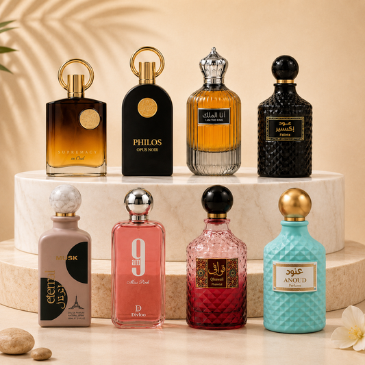 OFERTA 8 PARFUMURI 100ML - 4 PARFUMURI DAMA + 4 PARFUMURI BARBATESTI - TRANSPORT GRATUIT