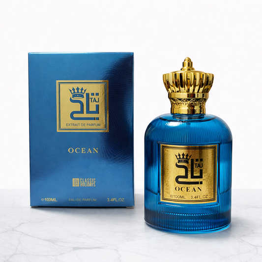 SET 3 PARFUMURI BĂRBĂTEȘTI 100ml - OCEAN, SHEIKH ZAYED ALBASTRU, ASWAD AQUA