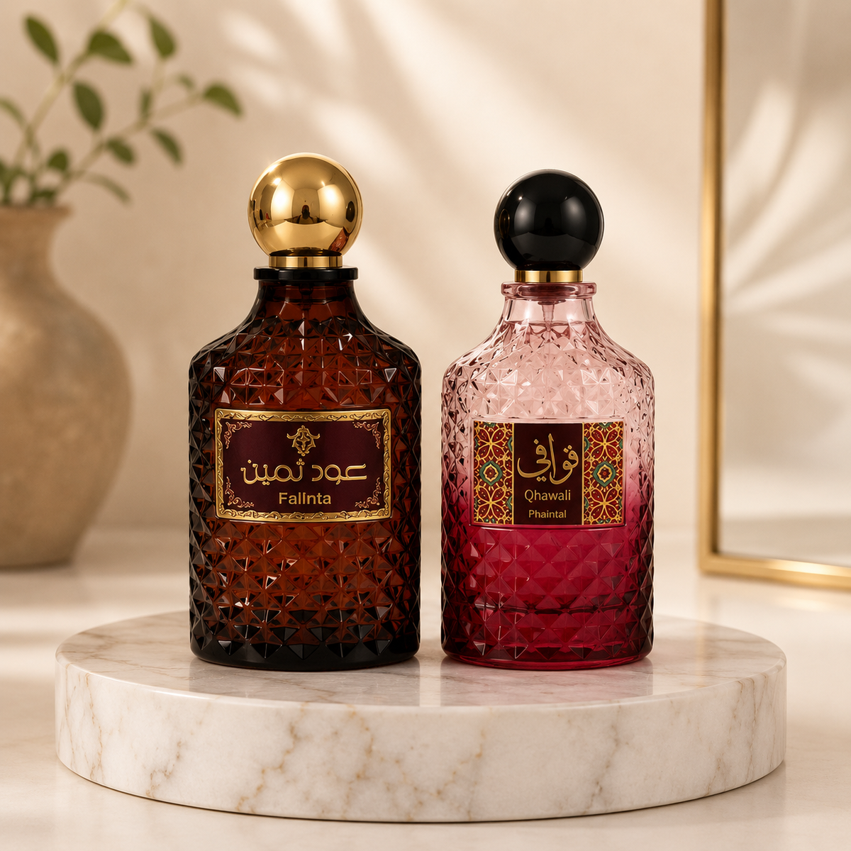 OFERTA 1 + 1 PARFUMURI UNISEX 100ML -  FALLINTA OUD THAMEEN+ QHAWAFI