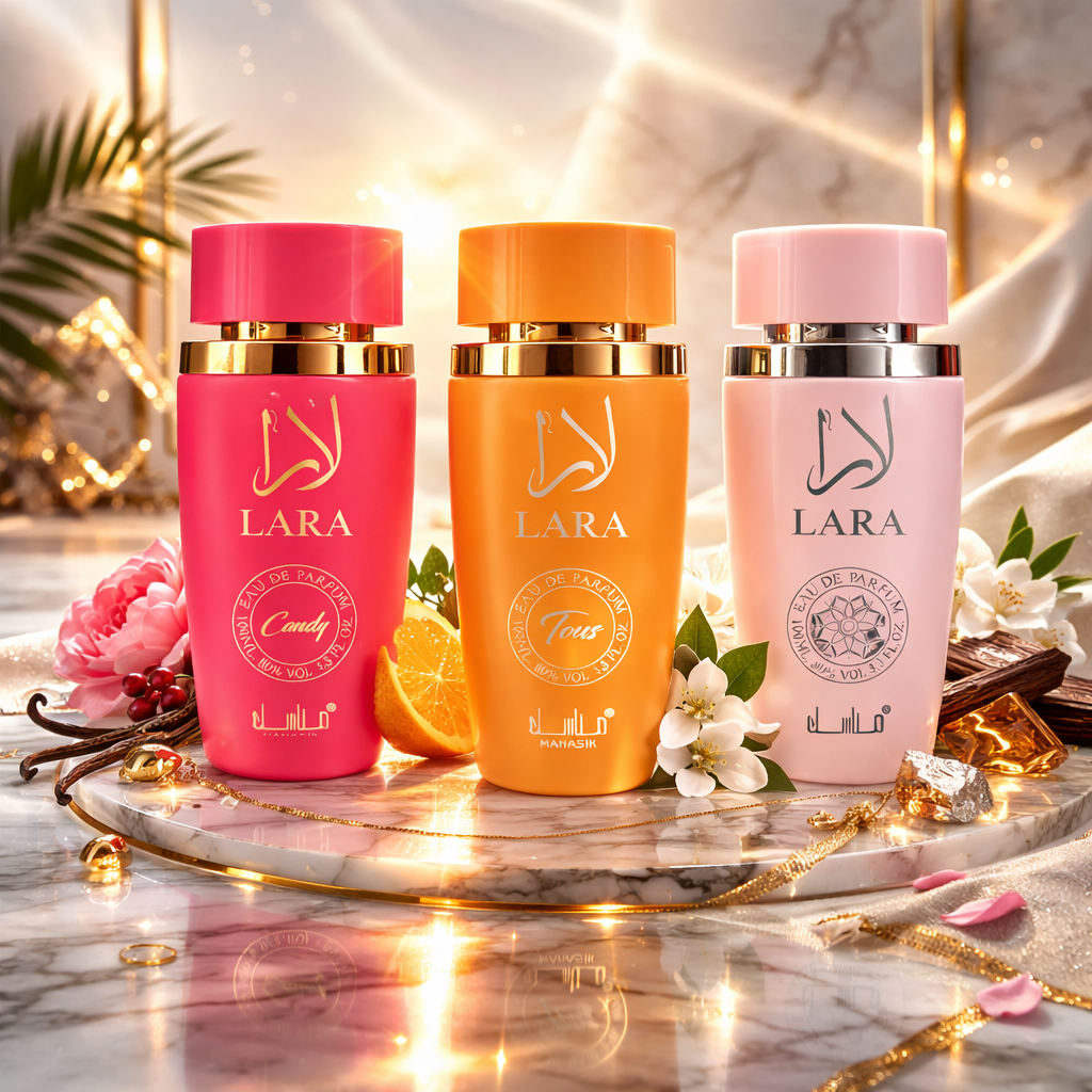 OFERTA 3 PARFUMURI DAMA 100ML - LARA CANDY + LARA TOUS + LARA