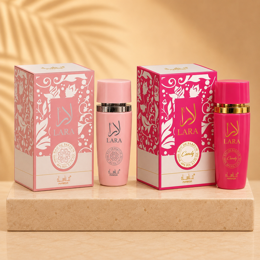OFERTA 2 PARFUMURI DAMĂ 100ml - LARA CANDY + LARA PINK