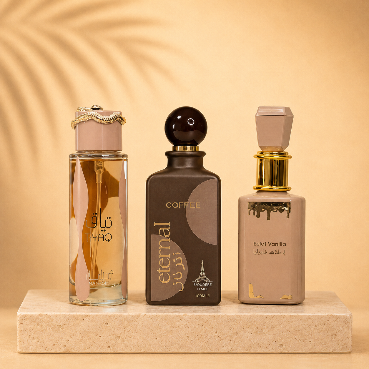 OFERTA 2+1 ECLAT VANILLA, SHAFAQ, ETERNAL COFFE (dama)