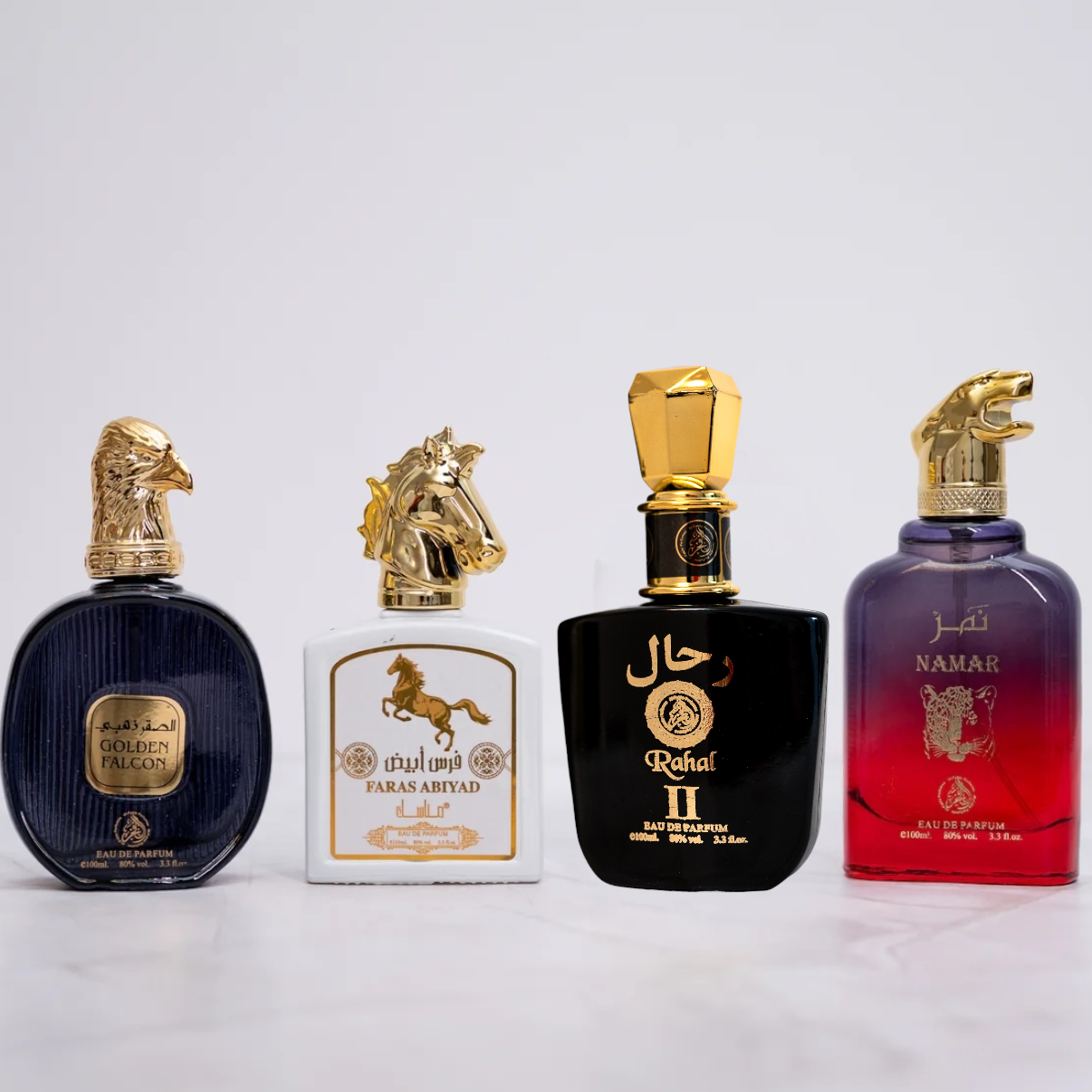 OFERTA 2+2  NAMAR, RAHAL,GOLDEN FALCON, AL KAHYAL ABYAD (barbati)