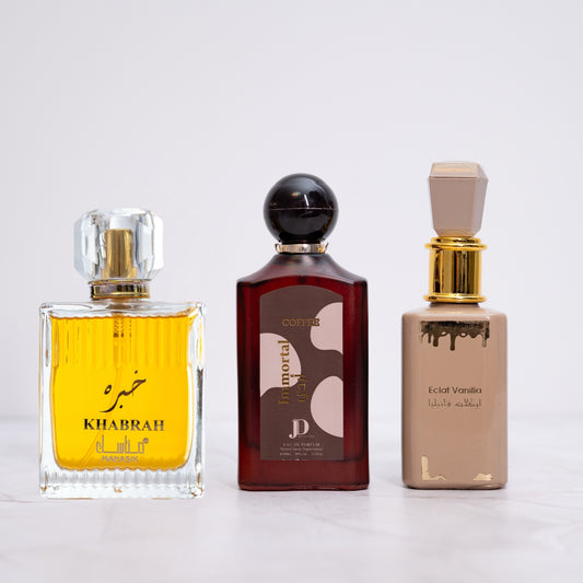 OFERTA 2+1 ECLAT VANILLA, KHABRAH, IMMORTAL COFFE (dama)