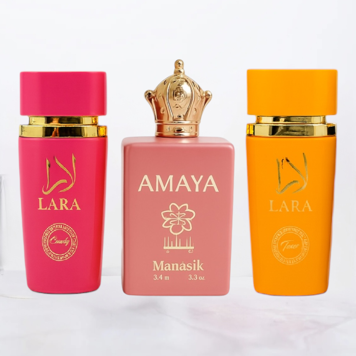 OFERTA 3 PARFUMURI DAMA - LARA TOUS + AMAYA + LARA CANDY