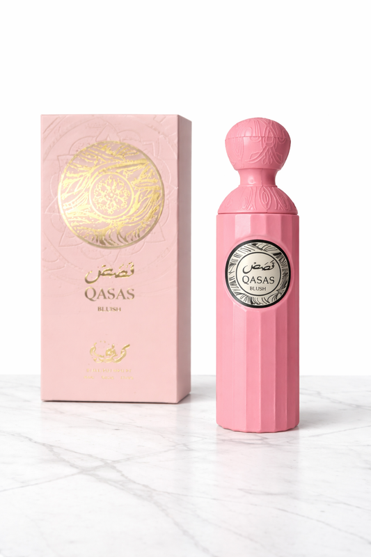 OFERTA 4 PARFUMURI (DAMA + BARBATESTI) - QASAS BLUSH + GHALTAT NIGHT + QASAS AMORA + LAYALINA