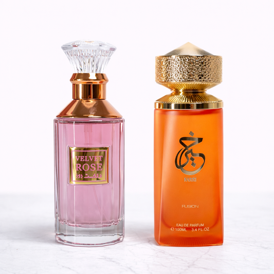 OFERTA 1 + 1 DAMA - VELVET ROSE + KARRI FUSION