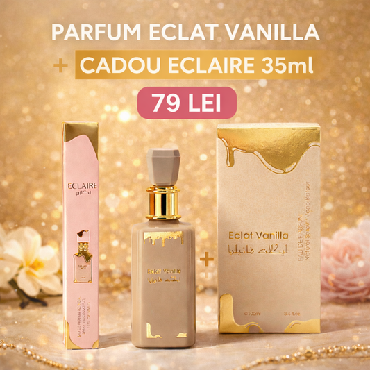 PARFUM DAMA ECLAT VANILLA 100ML + CADOU ECLAIRE 35ml