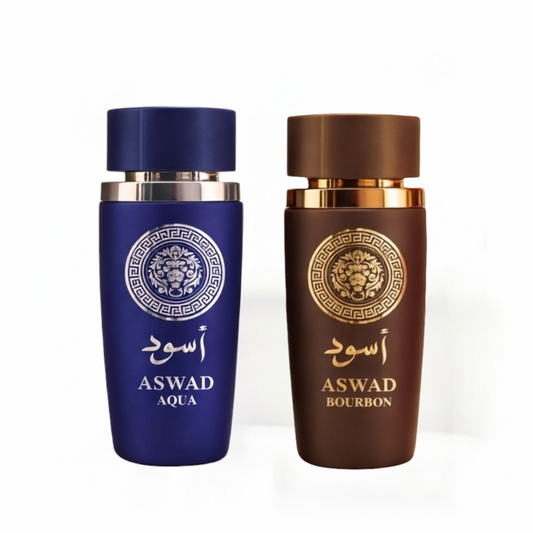 OFERTA 1 + 1 BĂRBAȚI - ASWAD AQUA + ASWAD BOURBON
