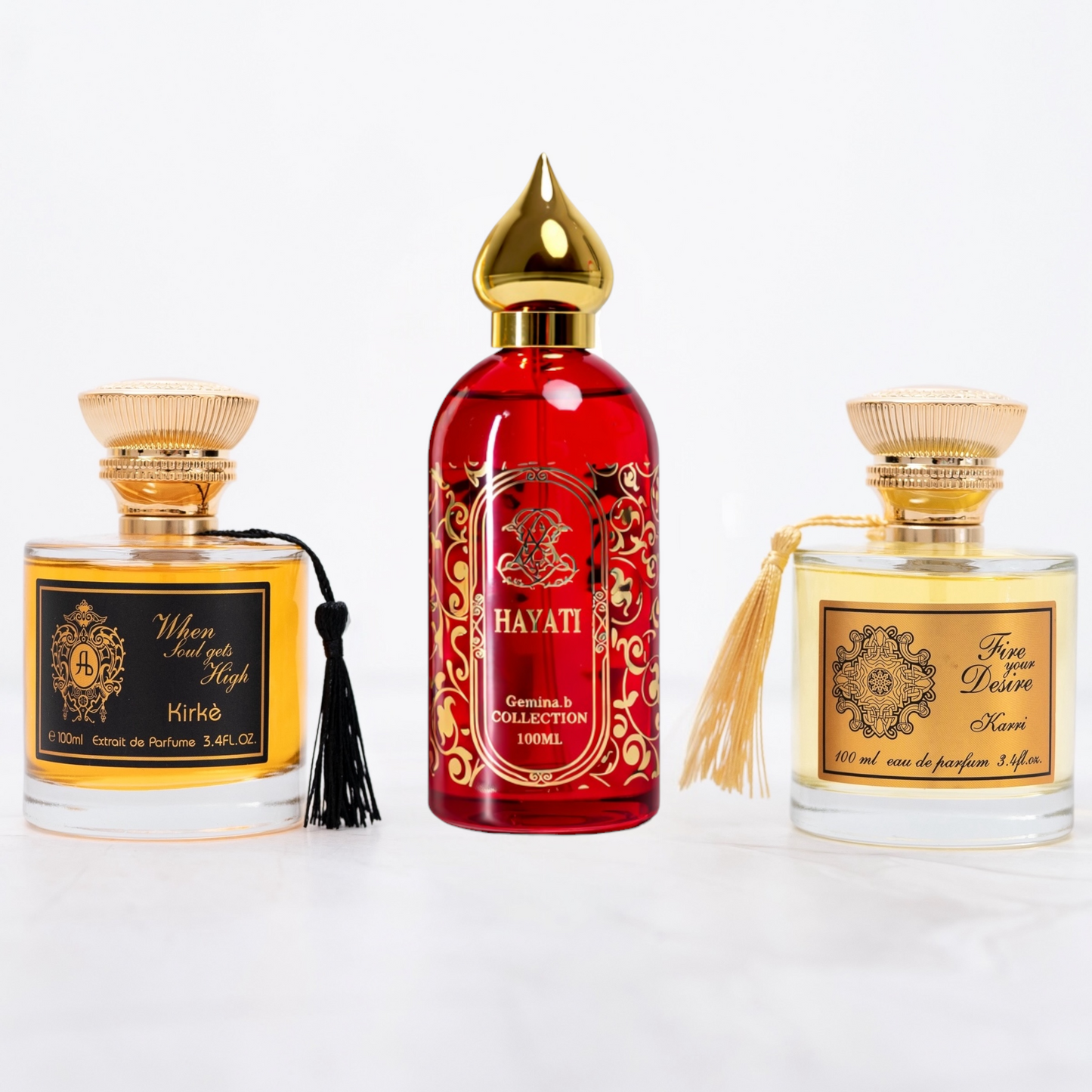 OFERTA 3 PARFUMURI ARABESTI DAMA - HAYATI, KARRI & KIRKE