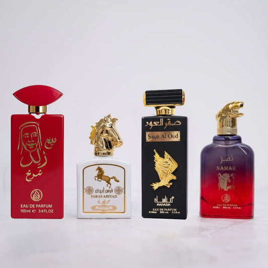 OFERTA 2+2  NAMAR, SAQR AL OUD, SHEIKH ZAYED, FARAS ABYAD (barbati)