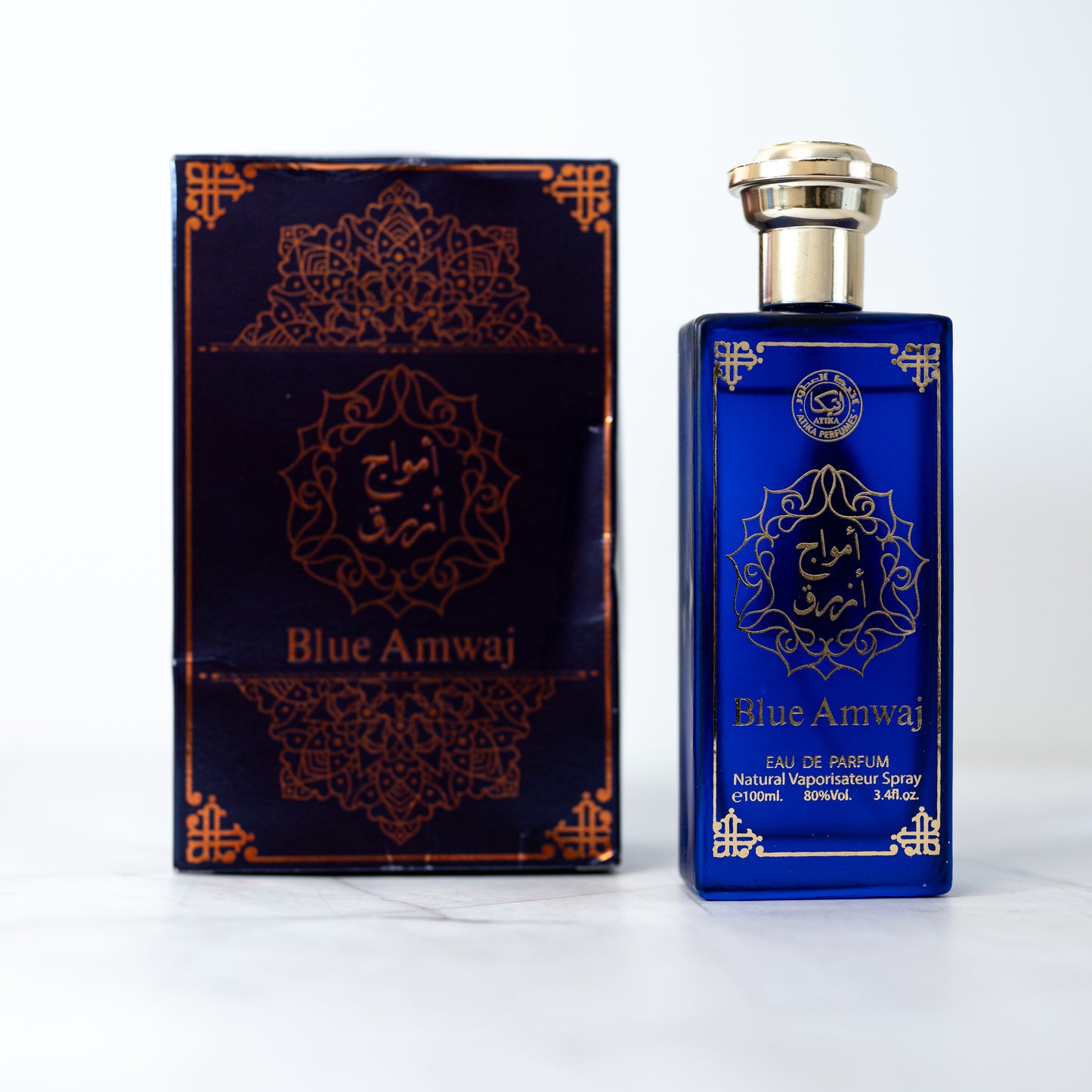 OFERTA 2+1 BLUE AMWAJ, ASWAD AQUA, MANASIK OUD AMBER BLEU (bărbați)