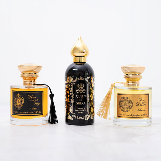 OFERTA 3 PARFUMURI ARABESTI DAMA - QUEEN OF SHERA, KARRI & KIRKE