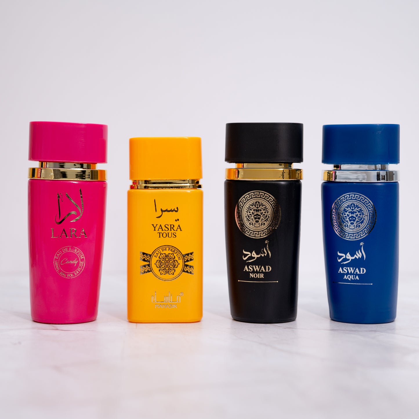 OFERTA 2 +2 LARA, YASRA TOUS, ASWAD NOIR, ASWAD AQUA (dama + bărbați)