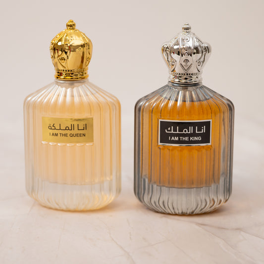 SET 1+1 -  PARFUM I AM THE KING si I AM THE QUEEN (pentru ea si el)